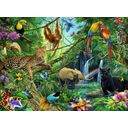 Ravensburger Puzzle - Živali v džungli, 200 delov XXL - 1 k.