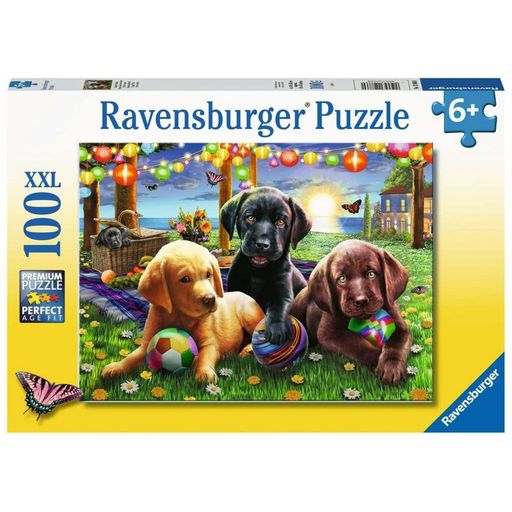 Ravensburger Puzzle - Pasji piknik, 100 delov XXL - 1 k.