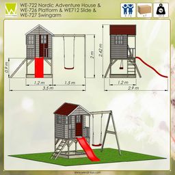 Wendi Toys Spielhaus Alpaka