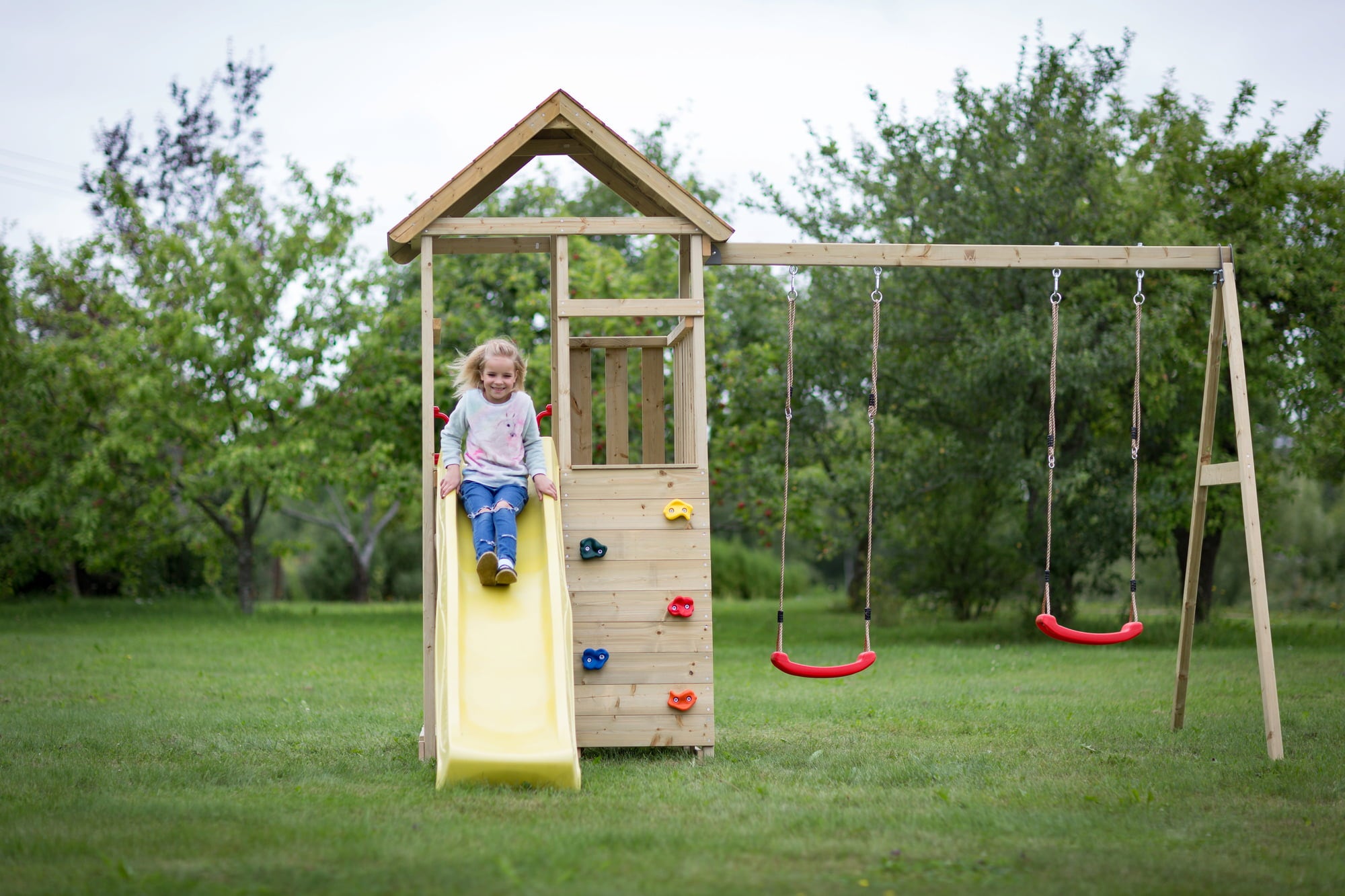 Wendi Toys Spielturm Giraffe