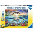 Ravensburger Puzzle - Dolphin Paradise, 300 XXL kosov - 1 k.