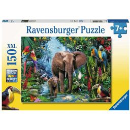 Puzzle - Dschungelelefanten, 150 XXL Teile - 1 Stk
