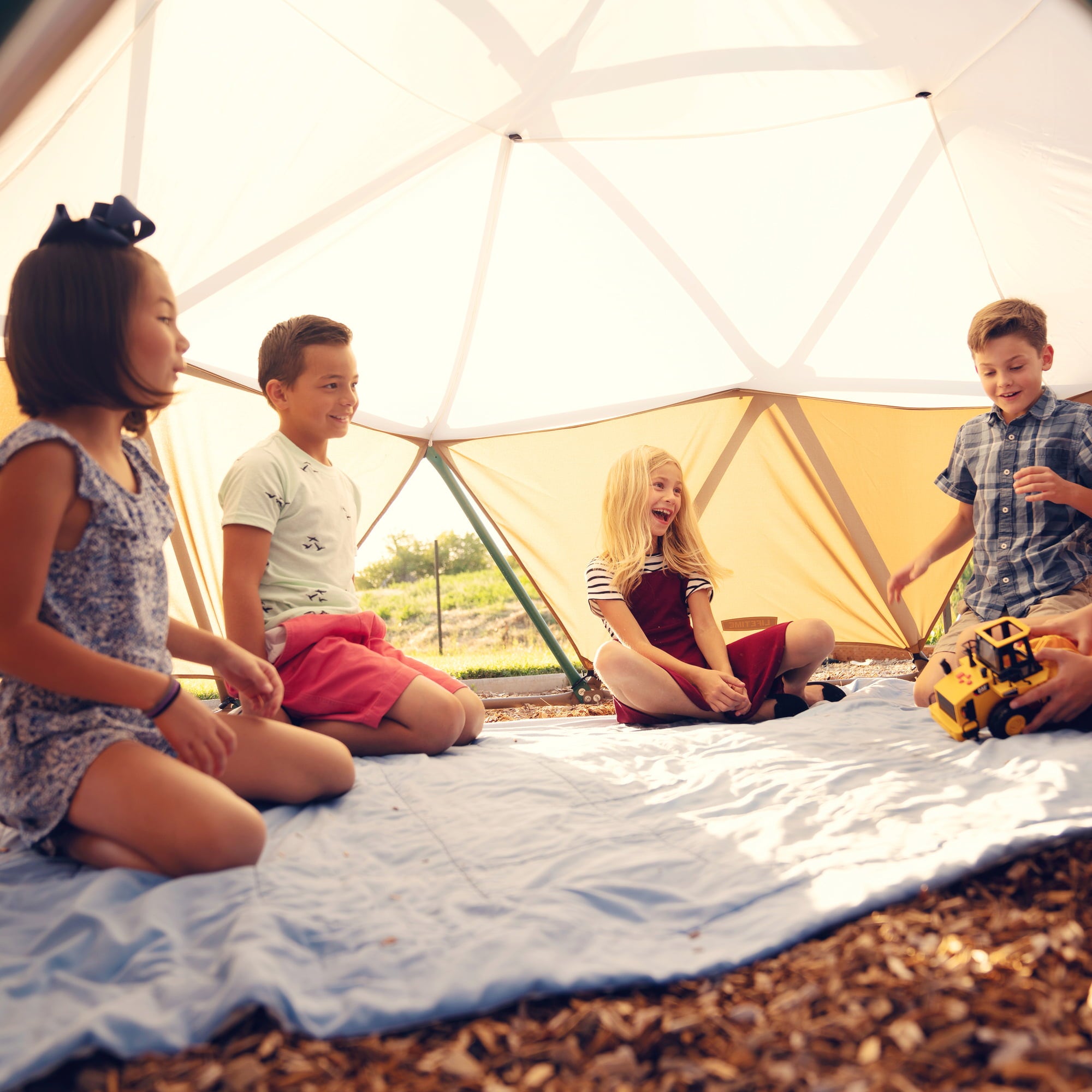 Lifetime Geodome Kletterkugel mit Zelt