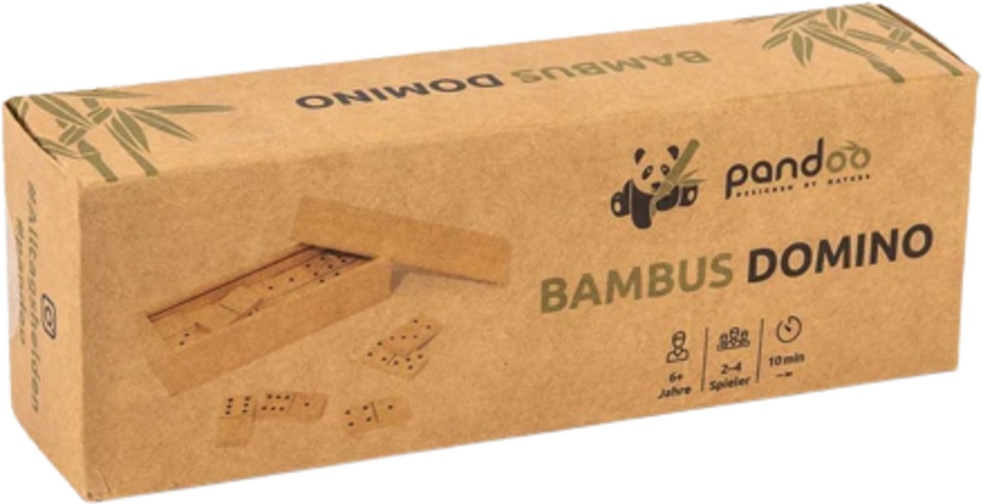 Pandoo Domino Spel av Bambu - 1 st.