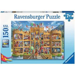 Puzzle - Pogled na viteški grad, 150 delov XXL - 1 k.