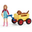 Schleich 42543  - Farm World - Puppy Wagon Ride