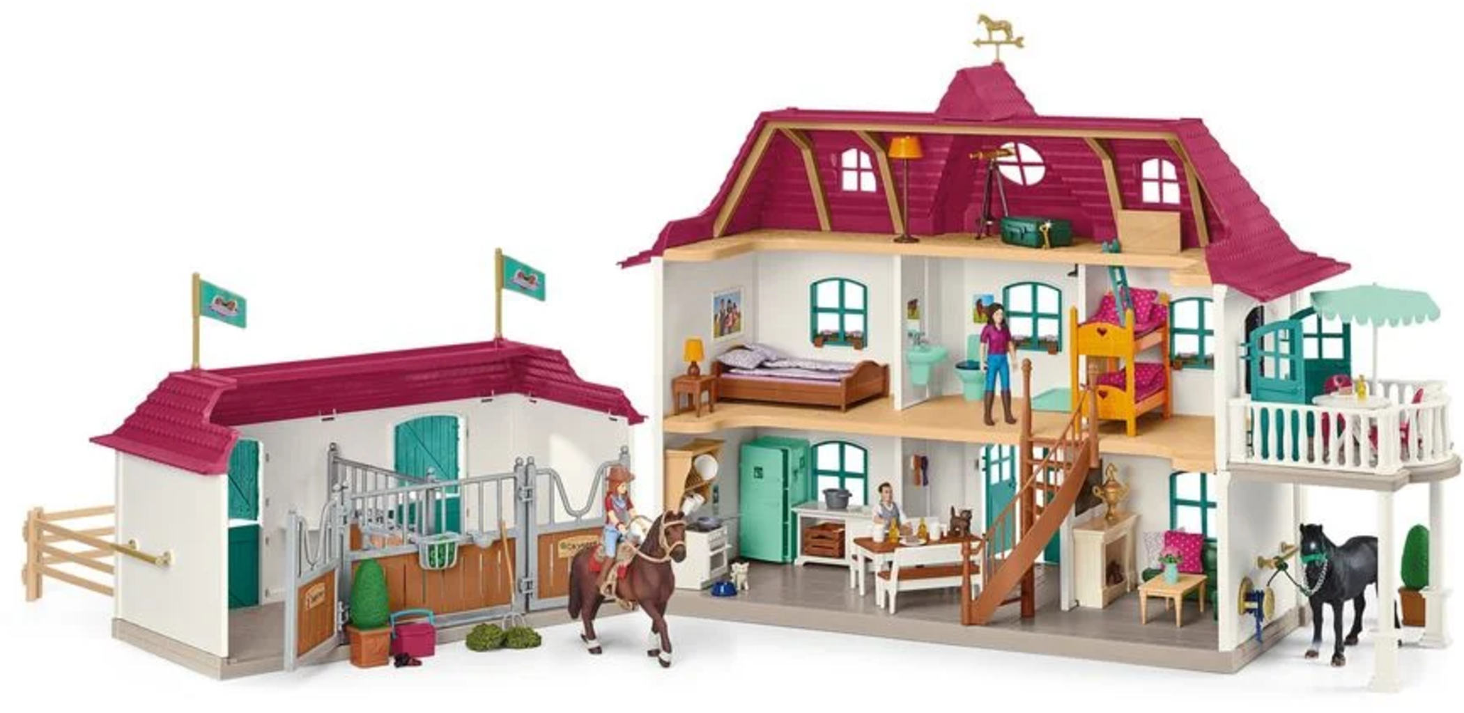 Schleich 42551 - Horse Club - Lakeside Pferdehof