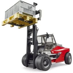 Linde HT160 Forklift with Pallet and 3 Metal Boxes