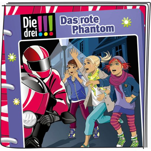GERMAN - Tonie Audio Figure  - Die drei !!! - Das rote Phantom - 1 item