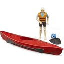 Bruder bworld Kayak with Kayaker