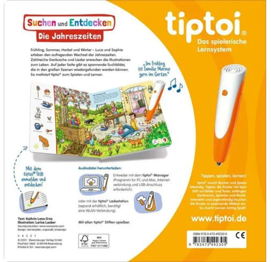 tiptoi Suchen und Entdecken - Die Jahreszeiten
