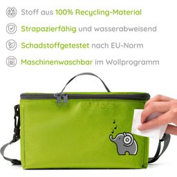 fantifant Music Box Bag for Toniebox - Mamba green