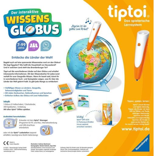 titpoi - Der interaktive Wissens-Globus (IN TEDESCO)