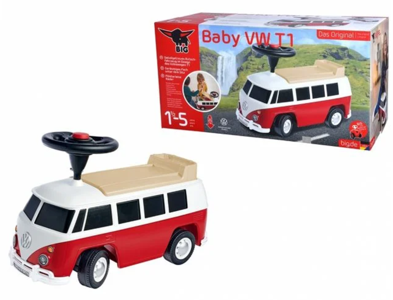 BIG Baby VW T1, rot