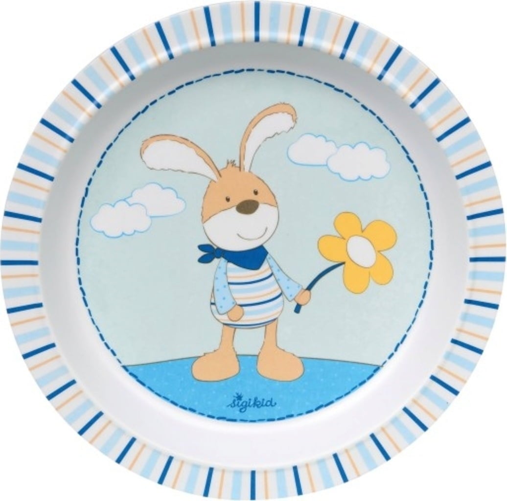 sigikid Melamin-Teller, Hase Semmel Bunny