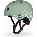 Scoot and Ride Helm Graphics XXS  - green lines