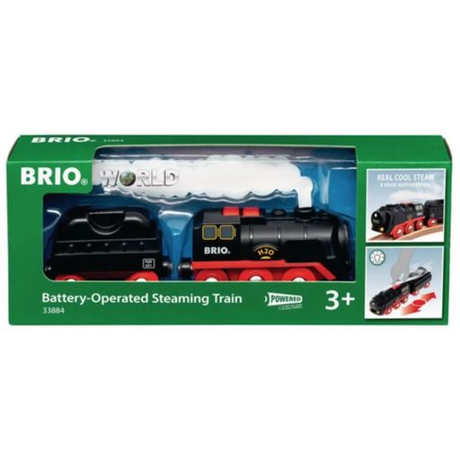BRIO Bahn - Batterie-Dampflok mit Wassertank