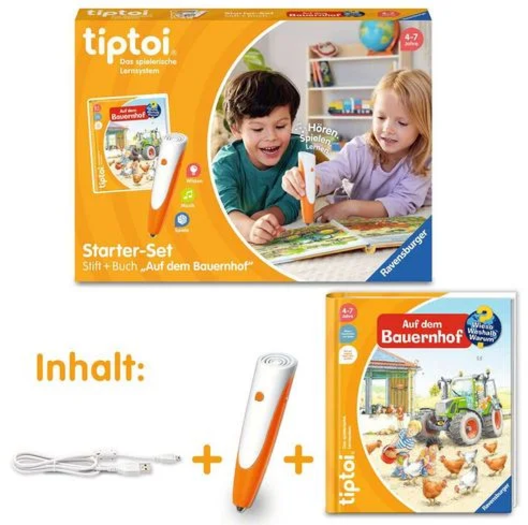 tiptoi - Starter-Set - Stift und Bauernhof-Buch