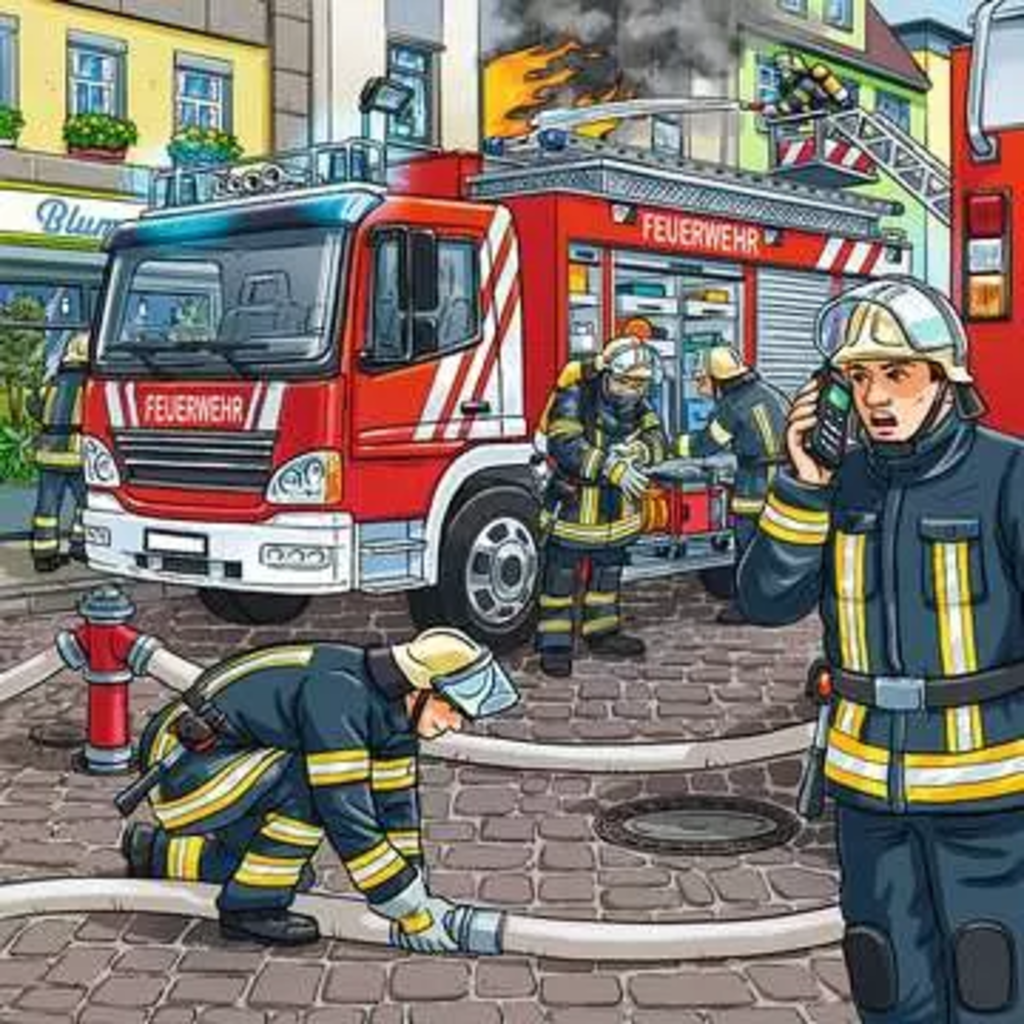 Ravensburger Puzzle - Rescatadores, 3 x 49 Piezas