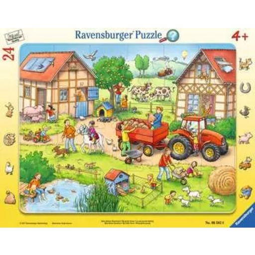 Rahmenpuzzle - Mein kleiner Bauernhof, 24 Teile