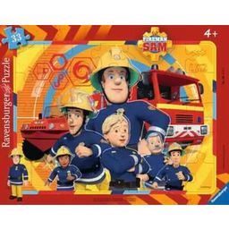 Rahmenpuzzle - Sam, der Feuerwehrmann, 33 Teile