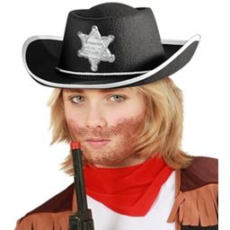 Widmann Svart cowboy - Hatt
