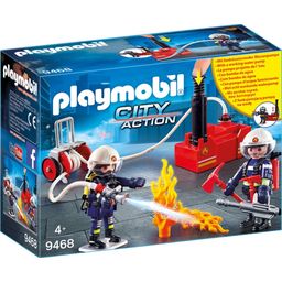 PLAYMOBIL 9468 - City Action - Firemen with Pump - 1 item