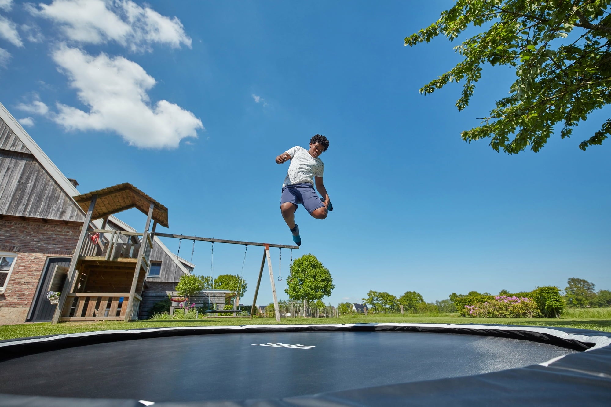Salta Trampolines Trampolin Royal Baseground Ø 366 cm