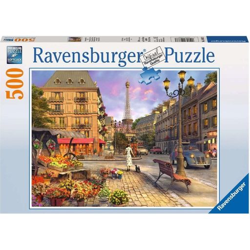 Ravensburger Puzzle - Passeggiata a Parigi, 500 Pezzi - 1 pz.