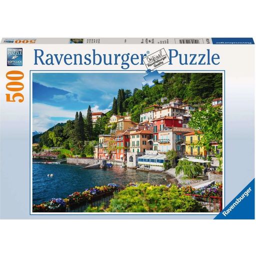Ravensburger Puzzle - Lake Como, Italija, 500 delov - 1 k.