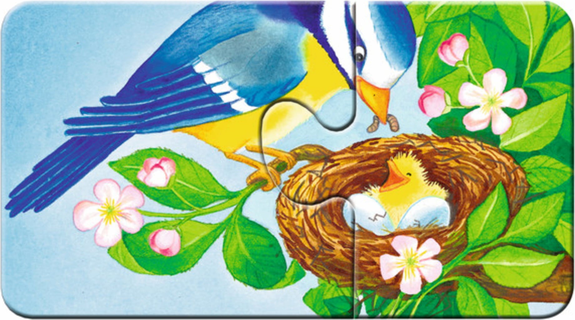 Puzzle - my first Puzzles - Animali nel Giardino, 9 x 2 Pezzi - 1 pz.