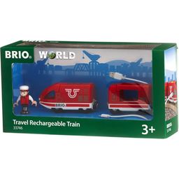 BRIO Tåg - Rött Batteri-passagerartåg