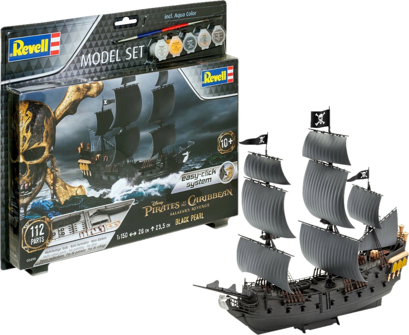 Revell Model Set Black Pearl easy-click - 1 Stk