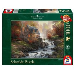 Puzzle - Thomas Kinkade - By the Old Mill, 1000 pieces