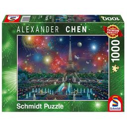 Puzzle - Alexander Chen, Ognjemet na Eifflovem stolpu, 1000 delov
