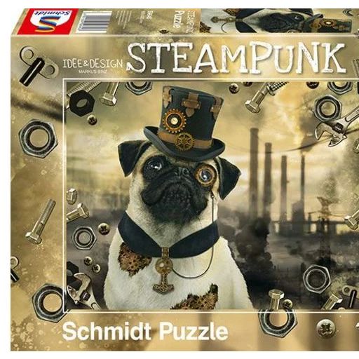 Puzzle - Markus Binz, Pes Steampunk, 1000 delov