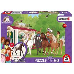 Puzzle - Schleich - Horse Club Meeting, 60 pieces