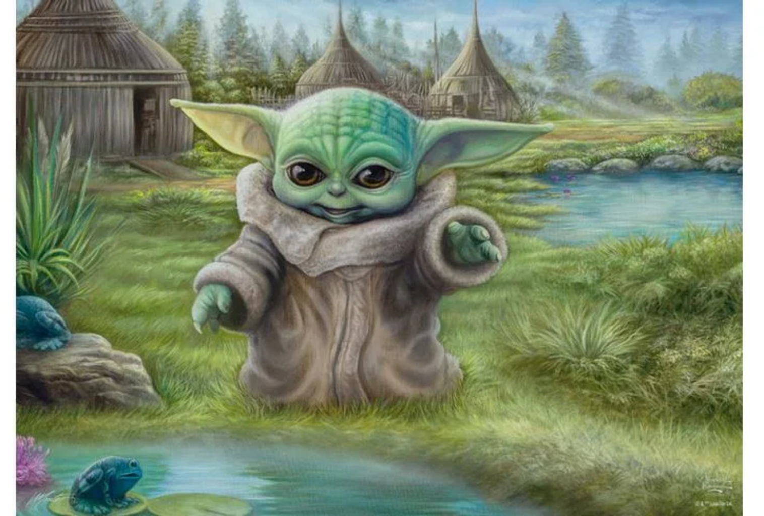 Puzzle - The Mandalorian - Il Bambino, 1000 Pezzi