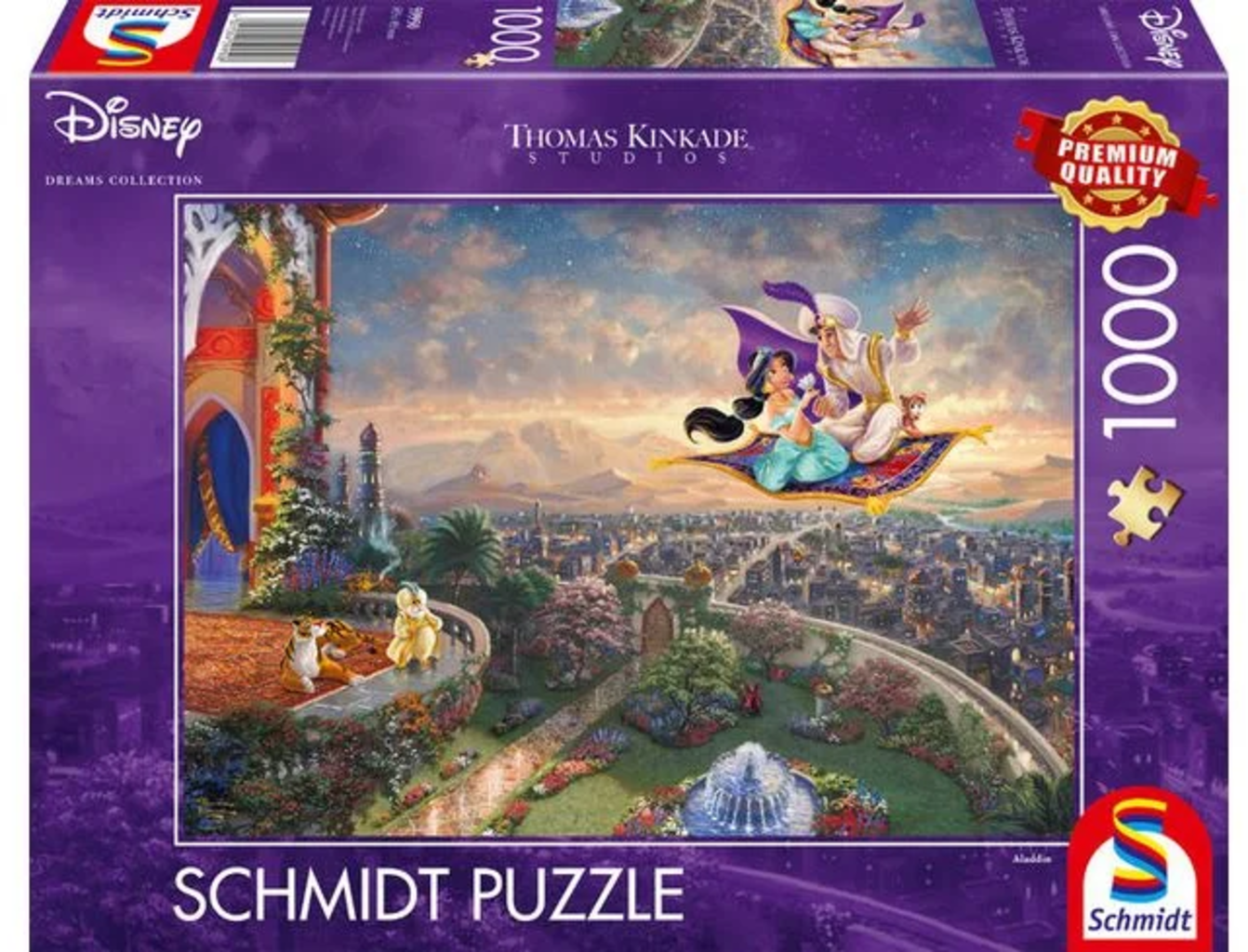 Puzzle - Aladdin, 1000 Pezzi