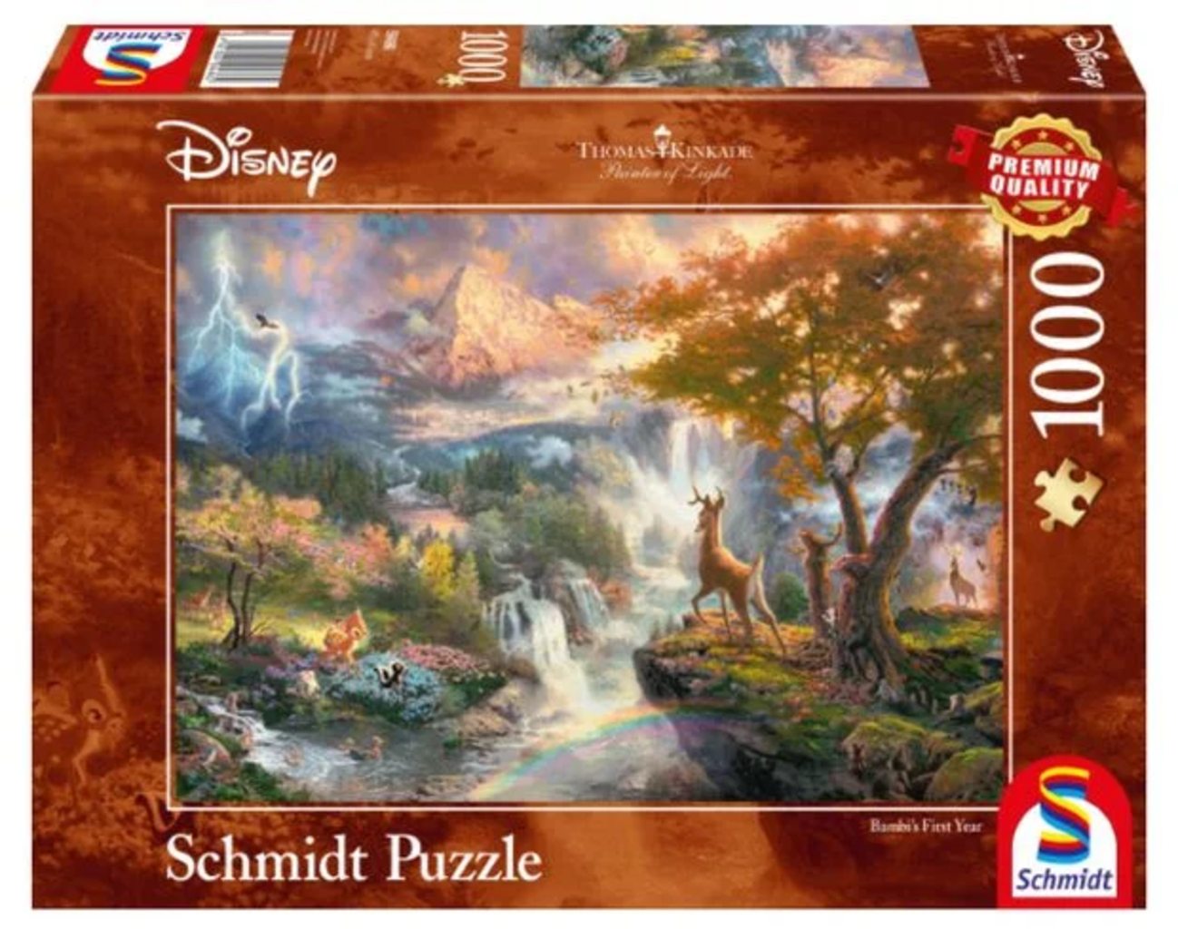 Schmidt Spiele Puzzle - Bambi, 1000 Teile
