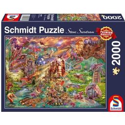 Schmidt Spiele Puzzle - Zmajev zaklad, 2000 delov