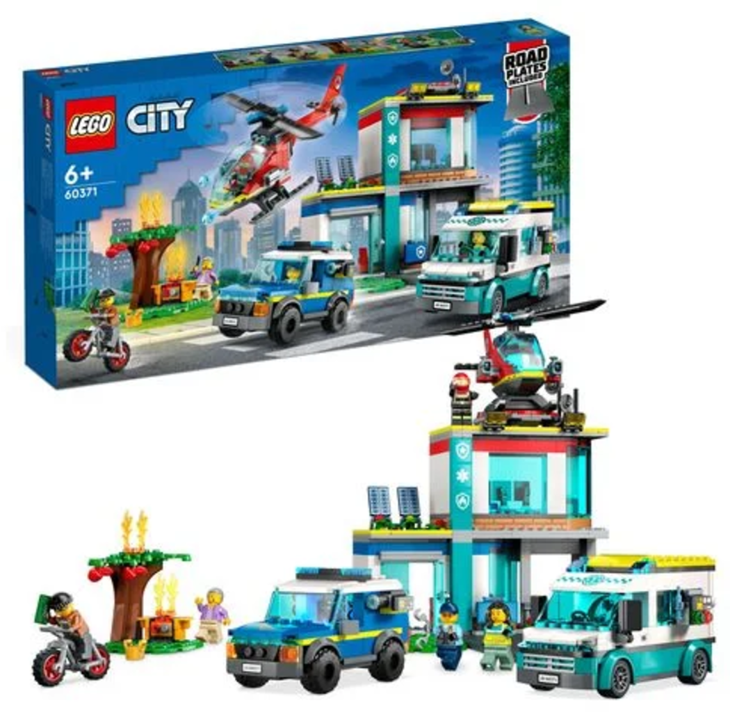 City - 60371 Hauptquartier der Rettungsfahrzeuge