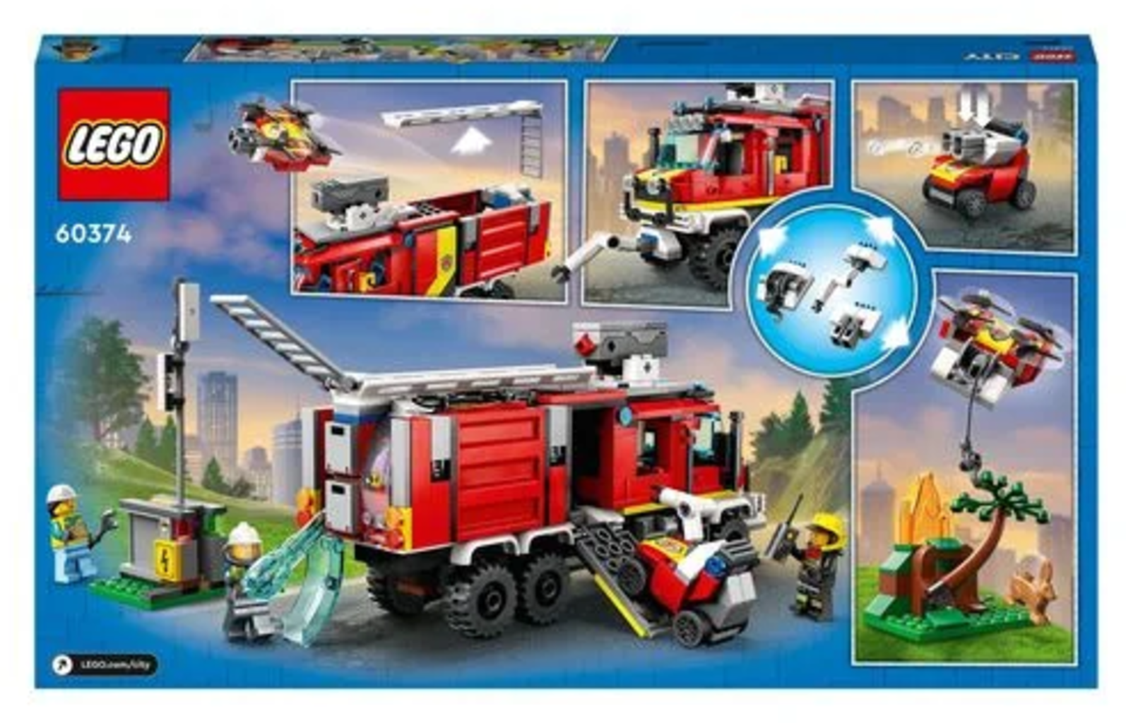 City - 60374 Einsatzleitwagen der Feuerwehr