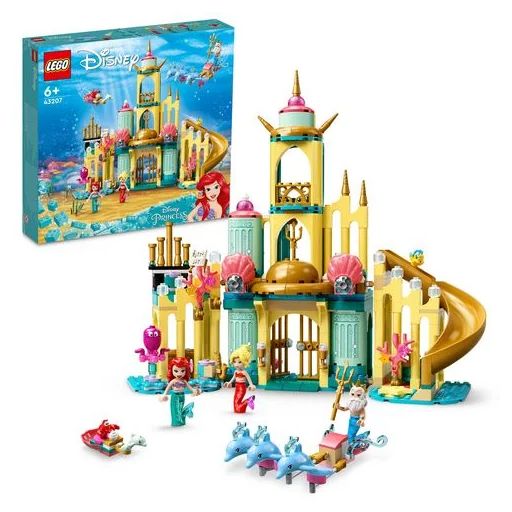 LEGO Disney - 43207 Arielina podvodna palača