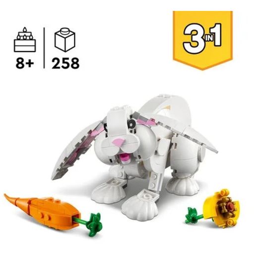LEGO Creator - 31133 Coniglio Bianco