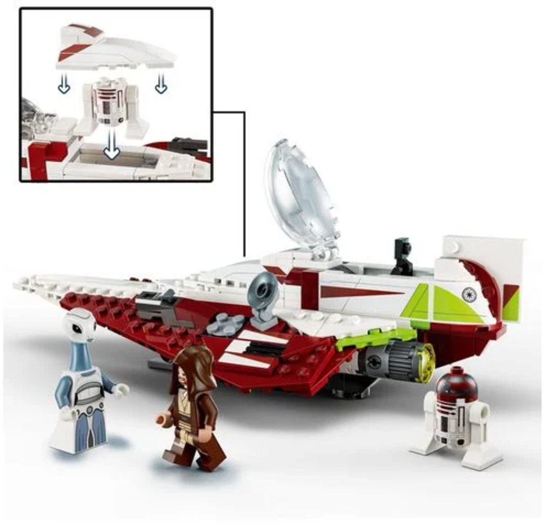 Star Wars - 75333 Obi-Wan Kenobis Jedi Starfighter Set