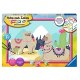 Ravensburger Painting by Numbers - Happy Llamas