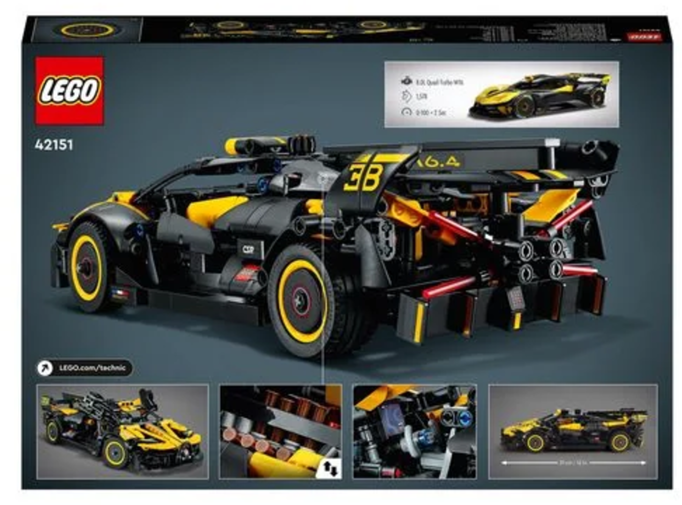 LEGO Technic 42151 Bugatti-Bolide