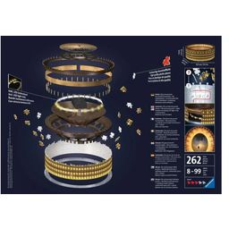Puzzle - 3D Puzzle - The Colosseum in Rome by Night, 216 Pieces