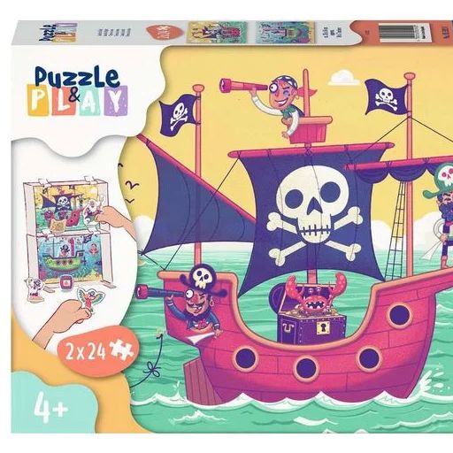 Puzzle & Play - Land in Sicht - 2x24 Teile